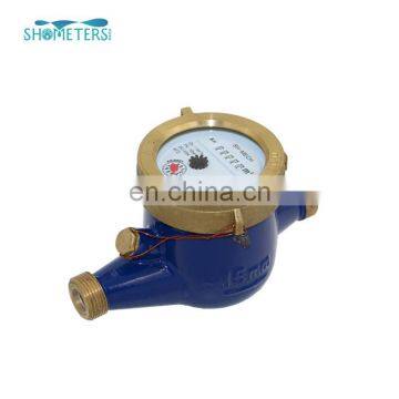 Dry Dial Brass 5 Wheels Water Meter Price for Potable Water photo-2