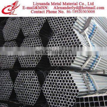 Q215 Q 235 Pre-galvanized Tube