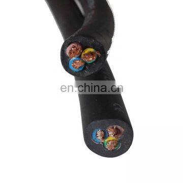 CE 3 core flexible rubber cable HO7RN-F 1.5mm2 2.5mm2 4.0mm2 6.0mm2