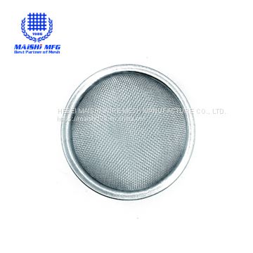 stainless steel top hat filter mesh