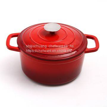 Enamel Cast Iron Dutch Oven Casserole Cast Iron Casserole photo-2