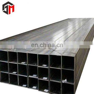 MS Black Welded Rectangular / Square Steel Pipe/Tube