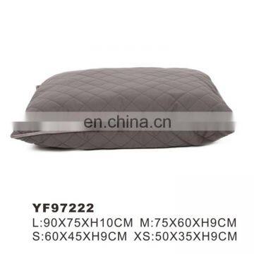 Wholesale Grey Multifunctional Soft Quilting Plush Pet Bed photo-4