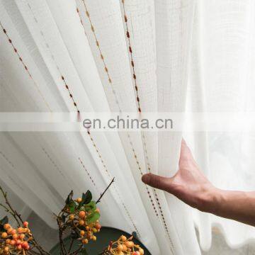 Home Decorative Jacquard voile curtain