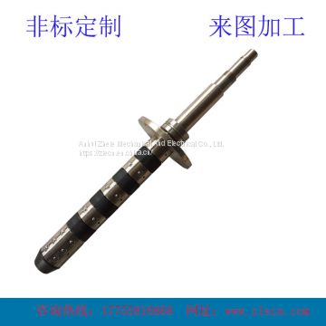 5 axis cnc machining and milling parts custom OEM Differential Air Shaft for Paper Roller