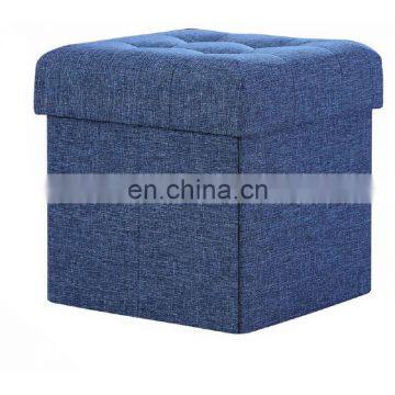 Popular Folding Seats Stool Box Storage Ottoman Modern Folding Ottoman photo-6
