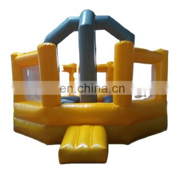 Kids team arena balance wrecking game,  Big inflatable swing ball game for sport park