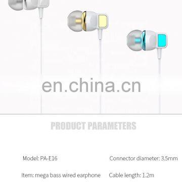 PAVAREAL E16 Unique Shape In-Ear Headset With Calling Special Design New Model Microphone Earphones photo-3