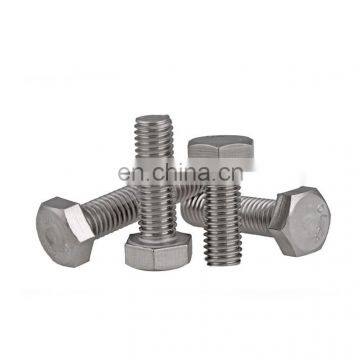 SS304 hex bolts and nuts din 931 DIN 934, M8