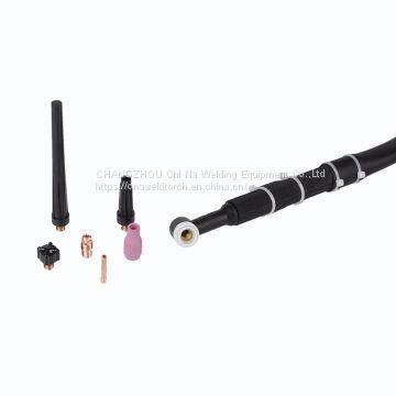 CE Certification TIG Weldcraft WP-9 Gas Cooled Balck Handle Welding Torch With High Quality photo-3