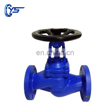 DN50 ductile iron disc stainless steel body steel globe valve dn150 pn16