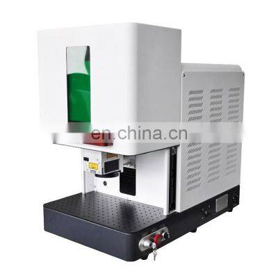 Fast speed 50w Fiber Laser Marking And Cutting Machine for Jewelry Gold Silver