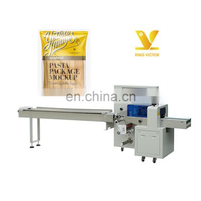 hot selling Spaghetti Pillow Type Automatic Packing Machine