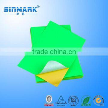 SINMARK fancy cheap sticker printing color a4 size sticker paper