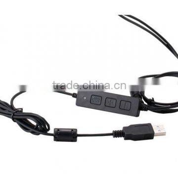 Headset Usb Call Centre Binaural Headset for Gaming Headset photo-3