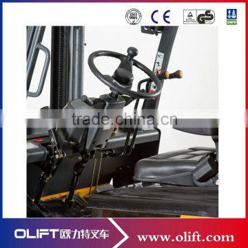 AC Motor Mini Four Wheels Electric Forklift Truck 2.5tons 6m photo-4