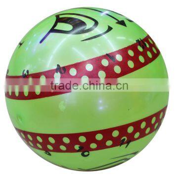 Lovely Cartoon Pattern Baby Kids PU Bouncing Ball Children Cartoon Developmental Toys photo-2
