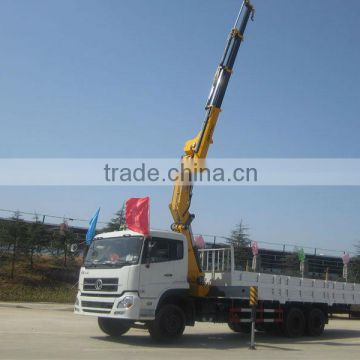 8-12ton DongFeng Knuckle Boom Truck Mounted Crane