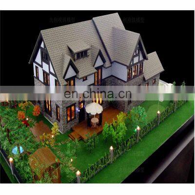 Architecture scale model ,beautiful villa miniature model houses ,model wooden house