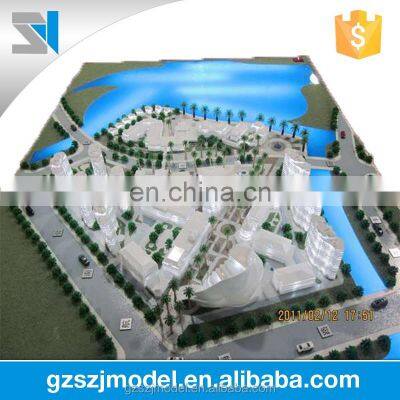 Real estate investors building scale model-3d house model