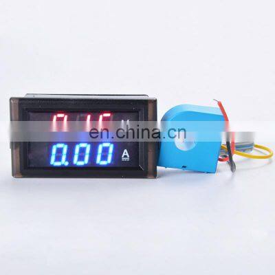 0.28' LED DC Digital Voltage Current Meter LCD 100V 100A Voltmeter Ammeter with Hall Transformer