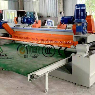 4Ft Plywood Core Veneer High Speed Spindleless Peeling Machine