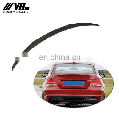 for BMW 1 Series E82 Carbon Fiber Rear Spoiler 2007-2012 Coupe 2-Door