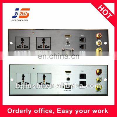 (WP301) Multimedia Power+USB+VGA+AV Universal Wall Socket With USB Port photo-3