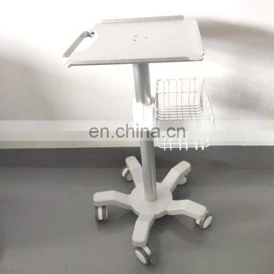 High Quality Stainless Steel and Aluminum Medical Instrument Electrocardiograph ECG Machine Trolley for Hospital photo-3