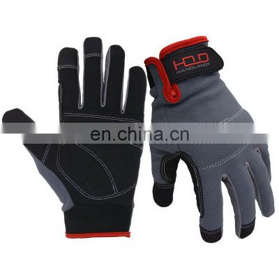 HANDLANDY Mechanic auto Industrial Construction Garden Yard Outdoor Working Hand Gloves