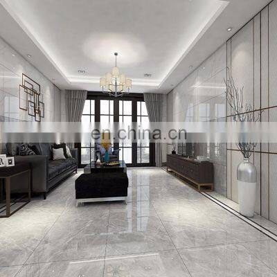 marble style polished glossy shining 80x80cm grey color tile