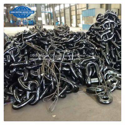 28mm marine studlink anchor chain studless anchor chain factory