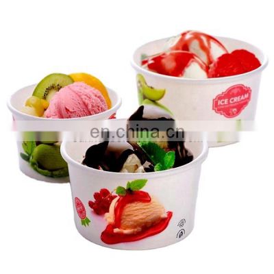 Food grade 3oz 5oz 8oz ice cream paper cup, disposable Icecream paper cups