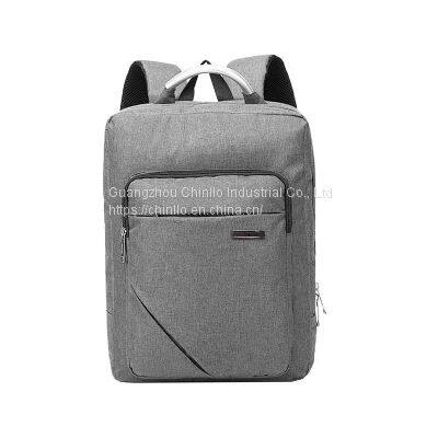 Solid Color Waterproof Oxford Cloth Computer Bag New Design Multifunctional Student Backpack Factory Direct Backpack CLG20-1122 photo-3