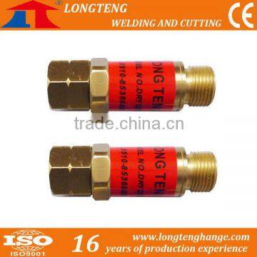 3/8 Fuel Gas Flashback Arrestor For CNC Flame Cutting Machine