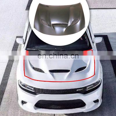 cofano per auto Hot Sales Factory Supply  Front Hellcat Hood Scat Pack Hood For Dodge Charger SRT 2015 2016 2017 2020