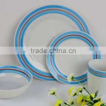 porcelain dinner set luxury with glaze line china best home porcelain tablewware with good quality and cheap price