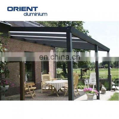 China aluminium patio cover price diy kit outdoor pergola