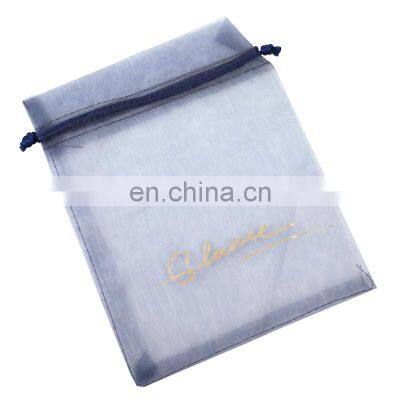 wholesale fur organza gift jewelry pouch bag with logo custom