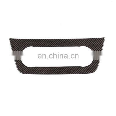 Carbon Fiber For Mercedes Benz ML GLE GL GLS Class W166 X166 ABS Central Control Air Outlet Vent Decorative Frame Trim