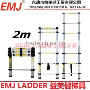 2m Aluminium telescopic ladder