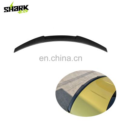 Drop Shipping F44 Dry Carbon Fiber Rear Spoiler Ducktail Wing for BMW 2 Series M4-style F44 2020+