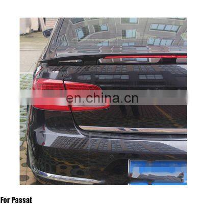 ABS Primer Painted Back Car Spoiler For Rear Spoiler With Light photo-2