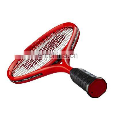 Professional and high quality light weight graphite red oem carbon squash racket