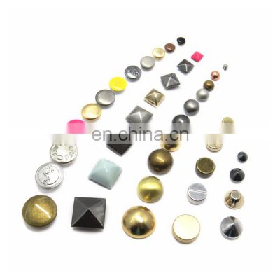 14mm Metal Copper Leather Rivet For Shoes