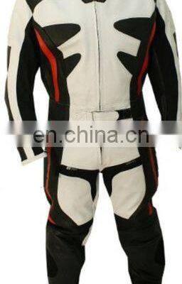 Custom Design Motorbike Racing Cowhide Motorcycle Leathers Suits Biker 1 Piece photo-4