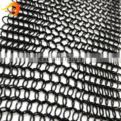 Decorative Chain Mail Ring Mesh Metal Curtain For Screens photo-4