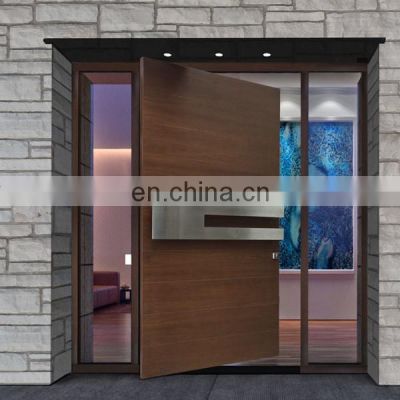 French high-grade wooden swing door adopts imported wooden materials