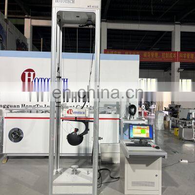 ECER 22.05 GB811 Test Equipment Motorcycle Helmet Impact Testing Machine With Computer System Controlled photo-4