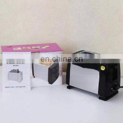 Stainless Steel 2 Slice Electric Sandwich Bread Toaster